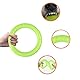 QEEROYO Hunde Fitness Ring, Hundebiss-Ring, Beissring Hunde, Hundespielzeug Ring, Hunde Flugscheibe Spielzeug, Beissring für Hunde, Interaktiver Trainingsring für Kleine mittelgroße Große Hunde, Grün