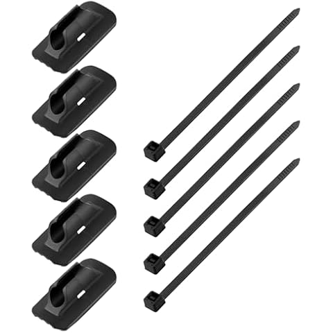 Axyghmz 5Pcs Bike Cable Base Brake Housing Hose Guide Cable Buckle Bike Oil Tube Fix Clamp Bicycles Brake Cable Line Fixed Base Bicycles Cable Clips Fixing Base Cover