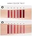 6Pcs Matte Liquid Lipstick Makeup Set, Matte liquid Long-Lasting Wear Non-Stick Cup Not Fade Waterproof Lip Gloss (Set A)
