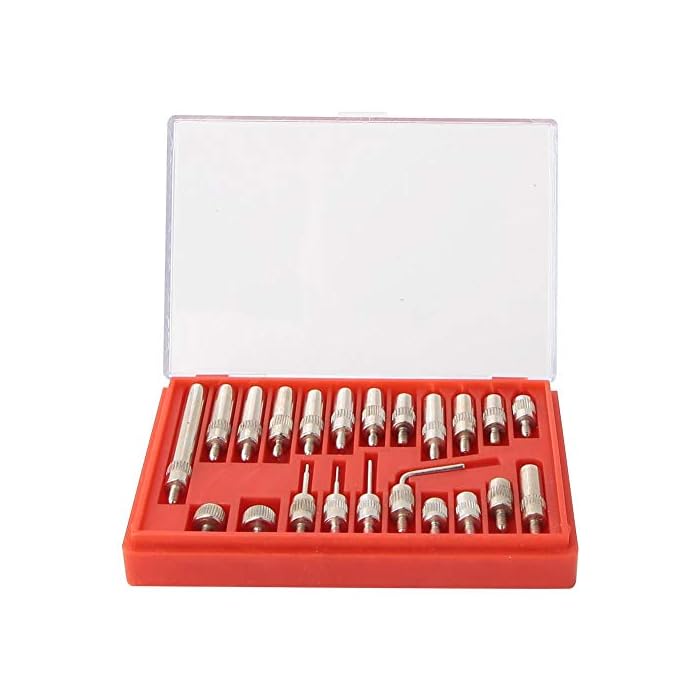 Buy 22Pcs Stainless Steel Contact Points Tool Set Dial Test Digimatic Indicator Contact Point 0