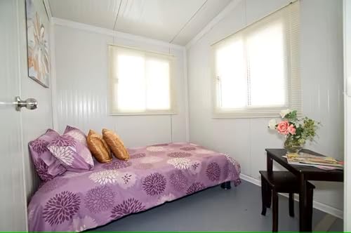 Mobile House Patio Tiny House Modern Prefab Modular Luxury Modern prefab Villa Mobile Vacation Tiny Steel Home 20 Feet prefabricated Tiny House with Balcony Kitchen Bathroom 2 Bedrooms Mobile Home eco - Image 6