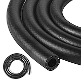 3/8 Inch (10mm) ID Fuel Line Hose 6.5FT NBR Rubber Push Lock Hose High Pressure 300PSI for Automotive Fuel Systems Engines