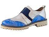 puma fia schuhe Herausnehmbares Fußbett Marc Shoes Damen Fia Slipper, Grau/Blau, 38 EU
