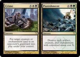 Amazon Co Jp マジックザギャザリング Mtg 分割 英語版 罪 罰 Crime Punishment Dis 150 レア ホビー 通販