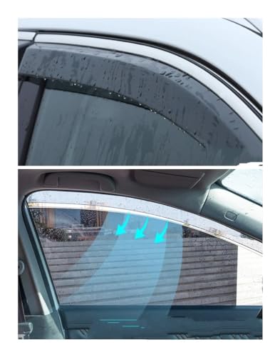 Déflecteurs vent MG3 protection pluie auvent voiture