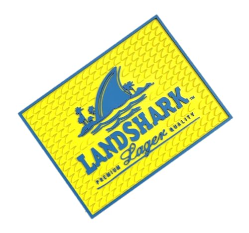 Landshark Bar Mat Spill Mat Drip Mat New
