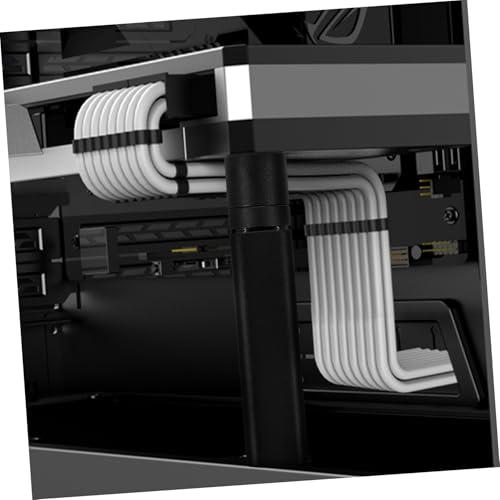 Soporte para tarjeta gráfica de aleación de aluminio negro miniatura 4