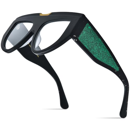 Image of HEPIDEM Multicolor Acetate Glasses Frame Women Oversize Vintage Round Eyeglasses Optical Spectacles 9271