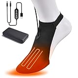 USBエレクトリックトゥーウォーマー バイク用 20000mAhバッテリー付き 2025年末新開発 3段階温度調節機能 薄型 保温 防風 持ち運びやすい 冷え性対策 バイク 自転車 登山 男女兼用 プレゼント クリスマス 日本語説明書付き (バッテリー付属)