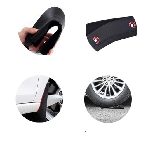 Bavettes avant pour Citroën C4 Picasso 7 places de 2006 à 2013 - 3