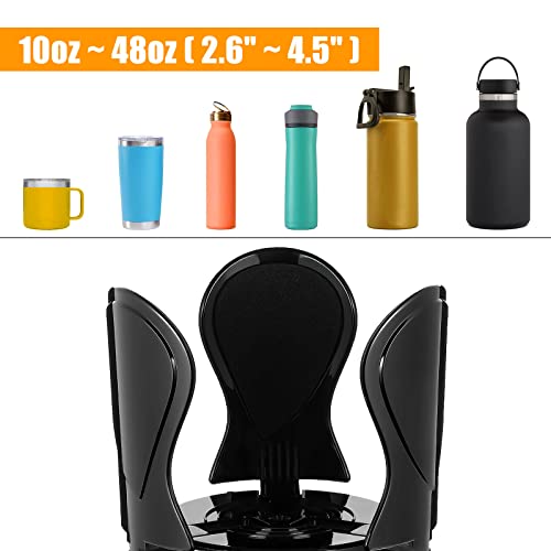 2023 Upgraded Car Cup Holder Expander Adapter With Adjustable Holder And Base,Universal Compatible With Yeti Ramblers14/24/36/46Oz, Hydro Flasks 32/40Oz Most 12 To 46 Ounce Bottles&Cups… #TOP5