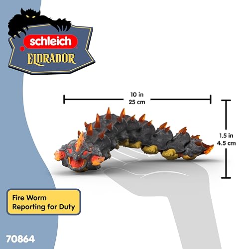 Image of Schleich Eldrador Creatures Fire Worm 70864