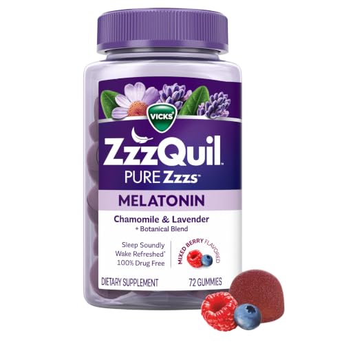 ZzzQuil, Pure Zzzs Melatonin Gummies, Sleep Aid, Melatonin 2mg...