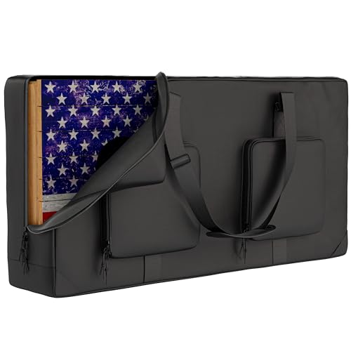 MUCITAGF Cornhole Carrying Case Fits 4 x 2 Regulation Size Boards