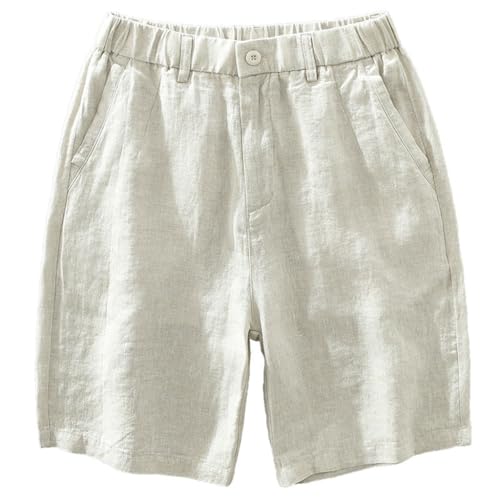 Men's Loose and Breathable Elastic Waist Beach Shorts