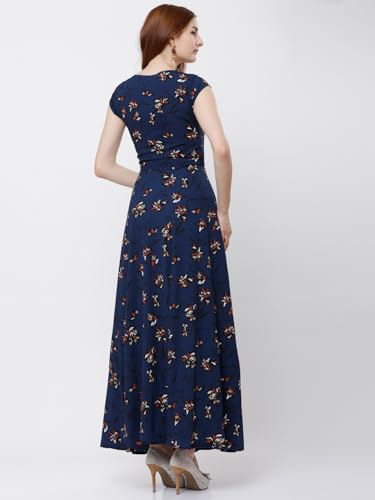 Image of Tokyo Talkies Women's Short Sleeves V-Neck Printed Dresses | Stylish Dresses | Casual Dresses