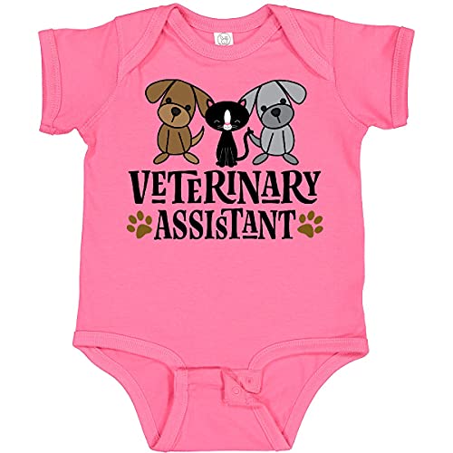inktastic Veterinary Assistant Vet Tech Baby Bodysuit