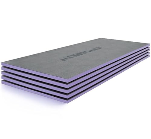Jackon - Plano 1300x600x20 mm Pack de 5 Panneaux à carreler isolants pour Tout Type de Support, Surface Totale 3,9m² (4521944) - 4521944