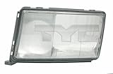  Autoteile Gocht Streuscheibe Scheinwerfer Glas Lichtscheibe Links für 0008200866 8200866 1248202166 Mercedes 124 Stufenheck W124 1989-1993