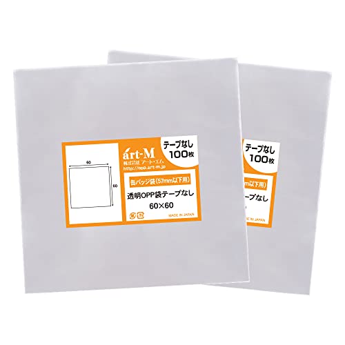 A[gEG yYze[vȂ 6cm x 6cm̐lp^܁yʃobW܁i57mmȉpjzOPP܁y200z30~NiWj60x60mm