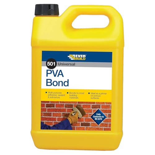Everbuild 501 Universal PVA Bond – General Purpose Bonding Agent – 2.5 Litre