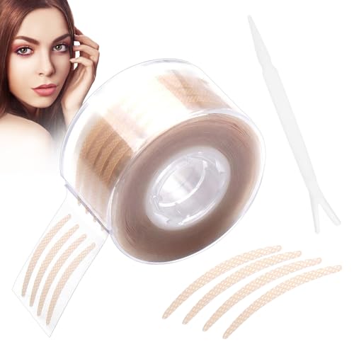 600 Stück Schlupflider Tapes Unsichtbar Augenlid Stripes Schlupflider Stripes Hautfarbe Eyelid Tape Augenlid Lifting Ohne OP Augenpflaster Unsichtbar
