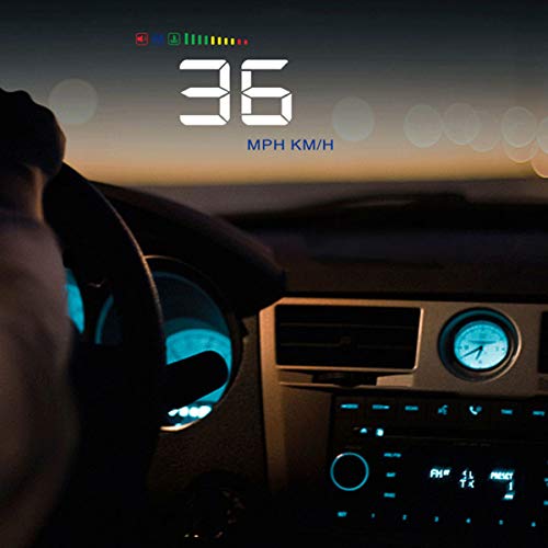 GOFORJUMP A500 Head-Up Display - 3,5 inch Snelheidsprojector voor Auto met OBD2 en GPS - Afbeelding 8