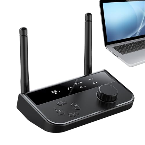 Receptor de audio inalámbrico Dtaigou para eliminar cables en coche con divisor de 3.5 mm de viaje