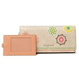 Desigual,Wallet,Brown Desigual Womens Long Wallet Travel Accessory-Money Belt, Brown, U
