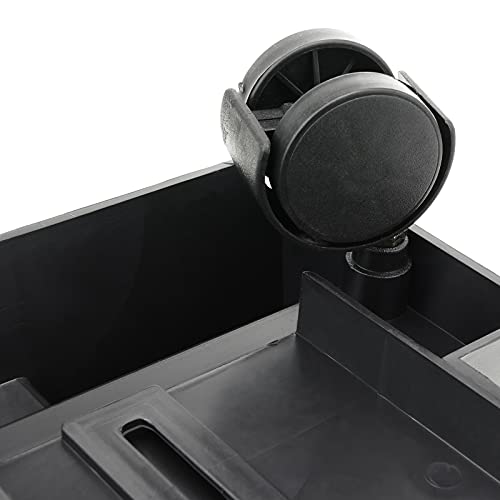 BeMatik - Soporte para Ordenador PC con Ruedas de Color Negro - imagen 3