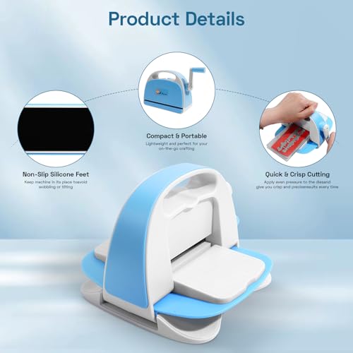 Kokorosa 1134 Mini Die Cutting And Embossing Machine,Manual Cutting Dies Machine,Die Cutting Machine Full Tools-Perfect thumb #3