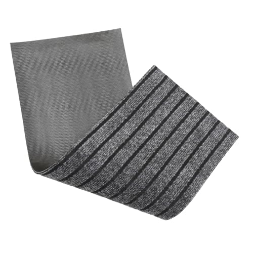 Tapis de marche Gatuida en moquette rembourrée gris foncé haute densité