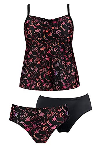 Ulla-Popken-Damen-grosse-Groessen-Uebergroessen-Plus-Size-Tankini-Flamingo-Muster-Unterbrustband-748012
