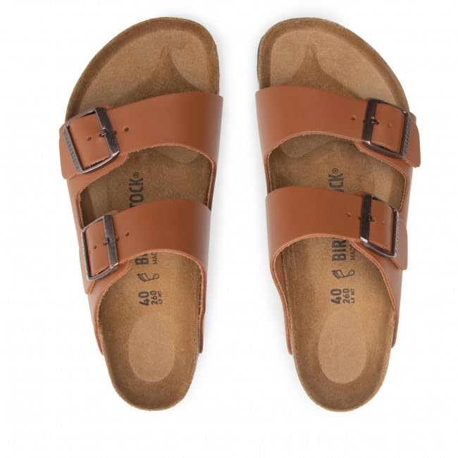 Image of Birkenstock Boston Leather Men's Clogs, Ginger Brown, 11.5