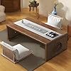 Amazon.com: Foldable Japanese Floor Table Bamboo Folding Coffee Table ...