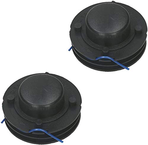 SPARES2GO Line & Spool Compatible with Spear & Jackson 320W GT2551 S3225ET Strimmer Trimmer (Pack of 2)