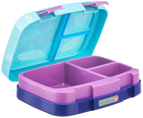 Image of STRIDERS BentoPro Sandwich Box - Stitch Design | Durable, Leak-Proof & Multi-Compartment Food Container | Perfect for Kids' School, Travel, Snacks & Everyday Use | BPA-Free & Reusable