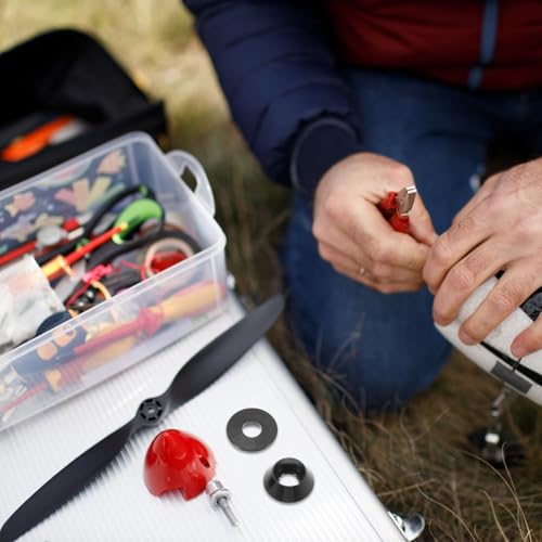 Ciieeo 50個 アルミ合コーンカップワッシャー 陽極酸化処理ブラック 高精滑らか表面耐久性 航空模型用錐形ガスケットアクセサリー