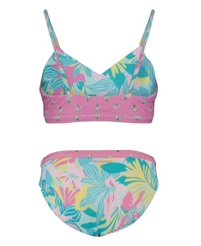 Image of Billabong Girls' Two-piece Bikini Swimsuit Set, UPF 50+ Sun Protection, Quick-Dry Bathing Suit