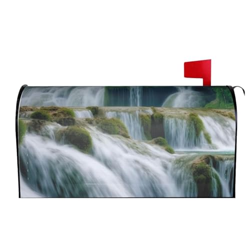 Housse de boîte aux lettres cascade pour décoration jardin extérieur