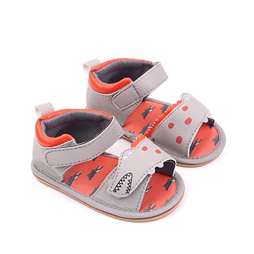 Infant Boys And Girls Baby Newborn Summer Sneakers Cute Cartoon Fish Design Walking Sandals Flat Bottom Baby Beach Shoes4