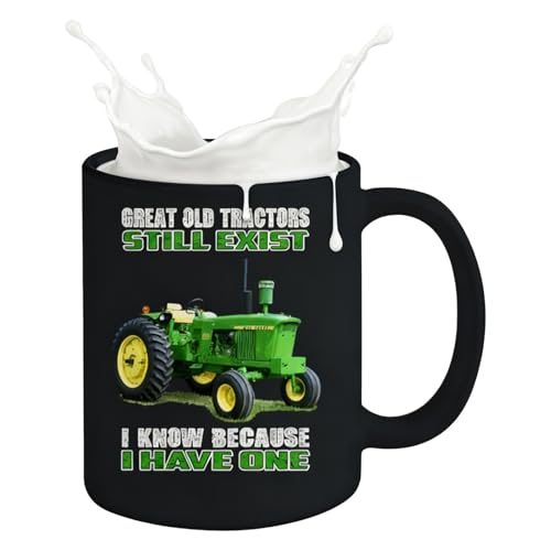 Tazas de café de granja, taza de agua de tractor, taza retro | para el hogar, cocina, viajes, trabajo, descanso, estudio, desayuno, noche, relajación