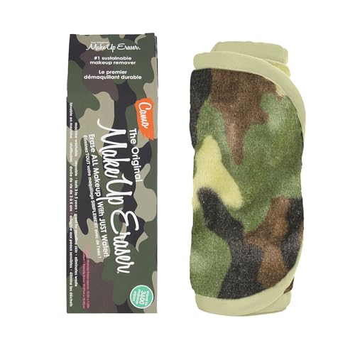 Image of The Original MakeUp Eraser PRO, Effortlessly Remove All Makeup Using Only Water, Including Waterproof Mascara, Eyeliner, Foundation, Lipstick, Sunscreen,and More! Camo, 1 ct.