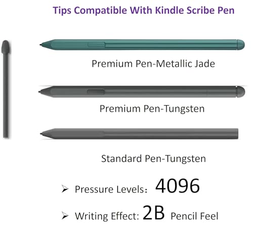 10pcs amz kindle scribe pen tips replacement nibs for kindle scribe premium pen professional tips for amz kindle scribe pen tipsnibs replacement 10pcs tips