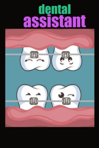 Funny Dental Assistant Gift Book Cute Dentist Hygienist Notebook