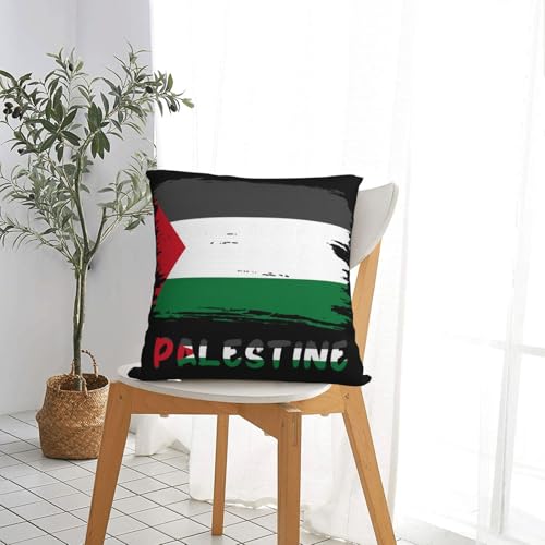 Palestine Flag Pillow Cover 18x18