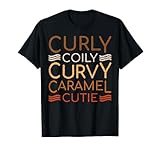 riccio coily curvy caramello cutie melanina vive la materia maglietta
