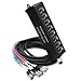 Seismic Audio - SASH-8x35 - 8 Channel XLR Send Sub Snake Cable - 35 Feet