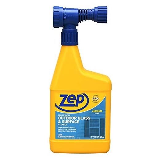 Zep Hose-End Outdoor Window Cleaner 32oz