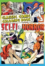 Health and Beauty Classic Comic Coloring Book: SciFi & Horror Book